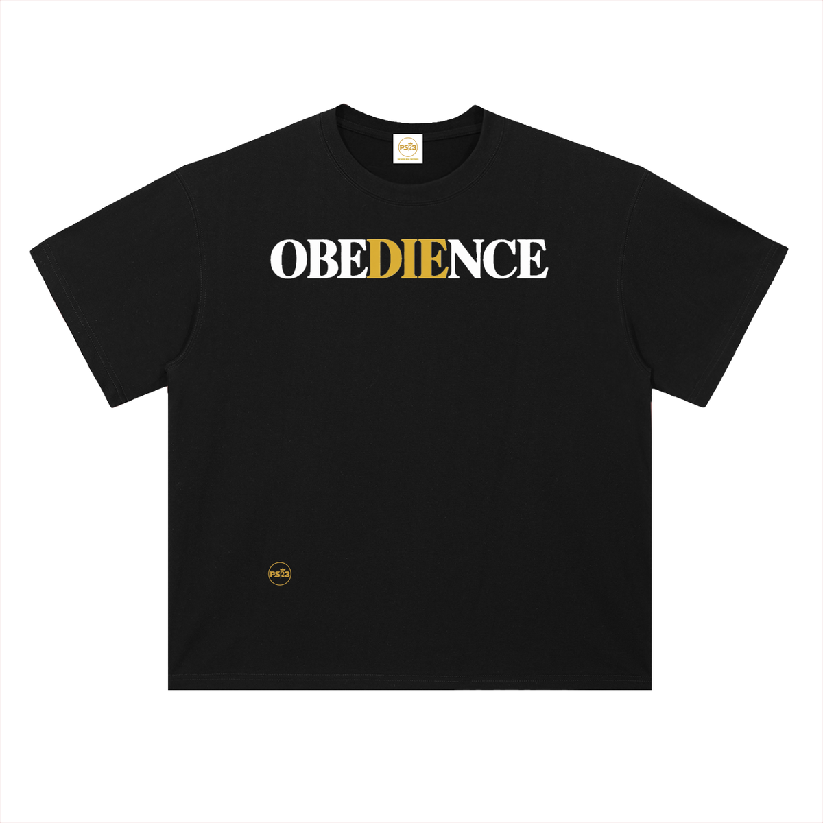 PS23 Obedience Heavyweight Drop Shoulder Cotton T-Shirt
