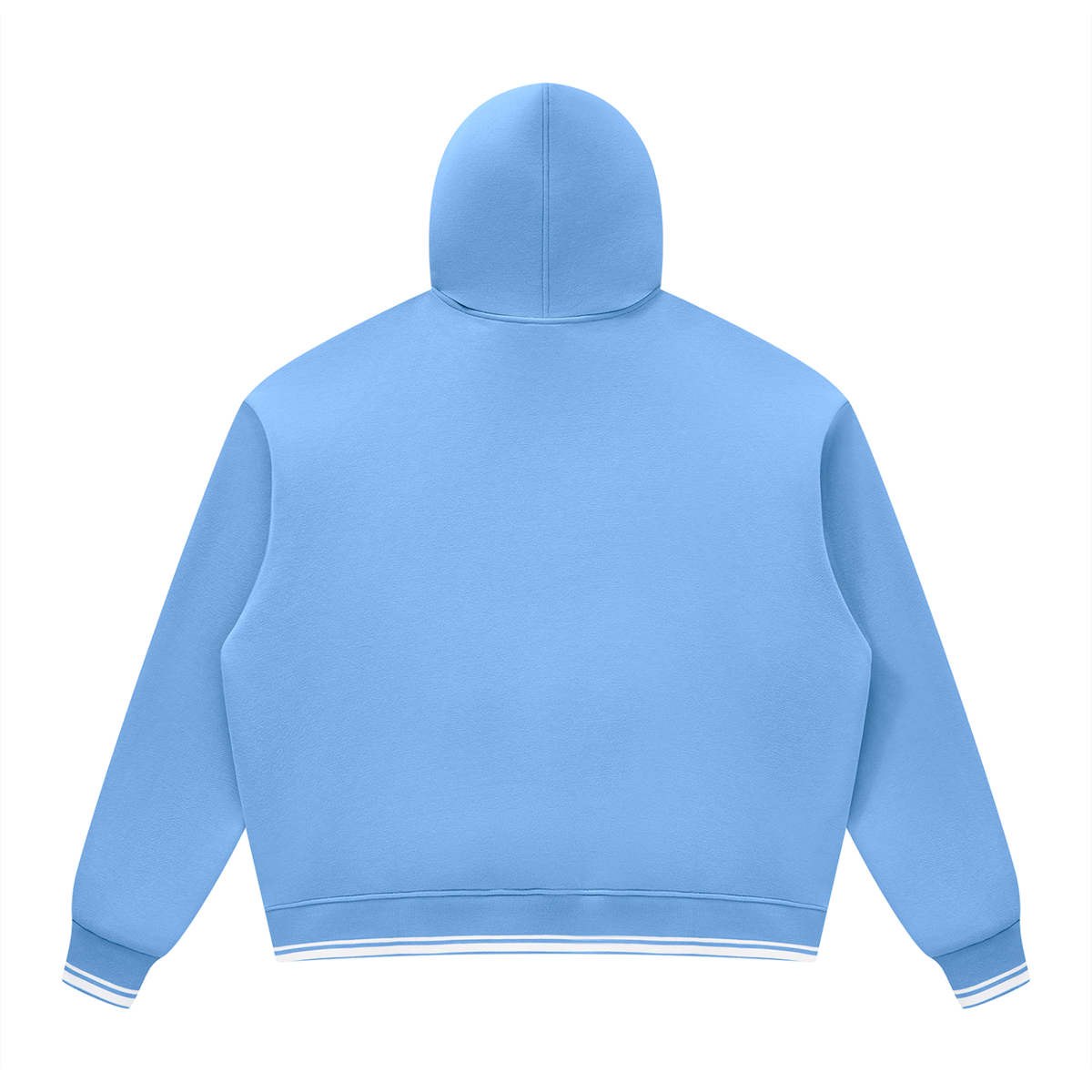 PS23 Hebrew Faith Oversized Color Block Fleece Hoodie