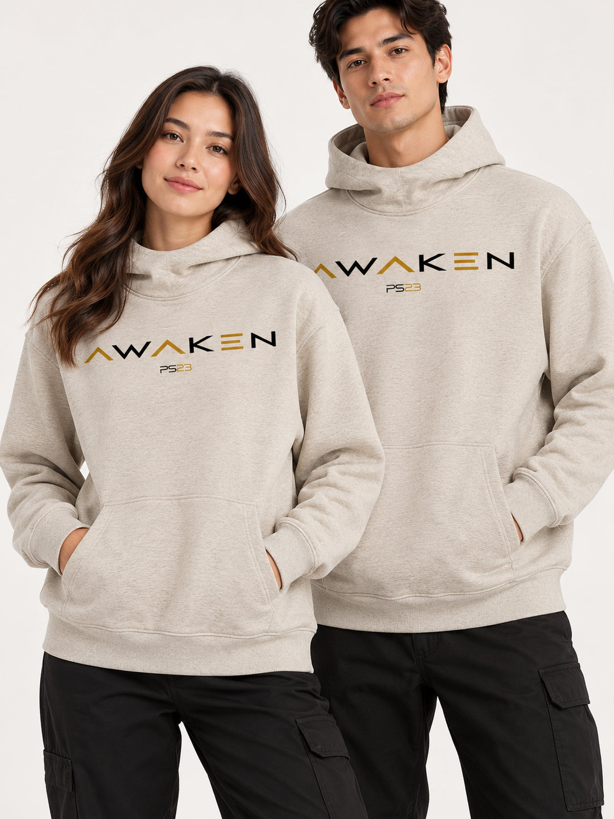 PS23 AWAKEN Fleeced High Neck Hoodie