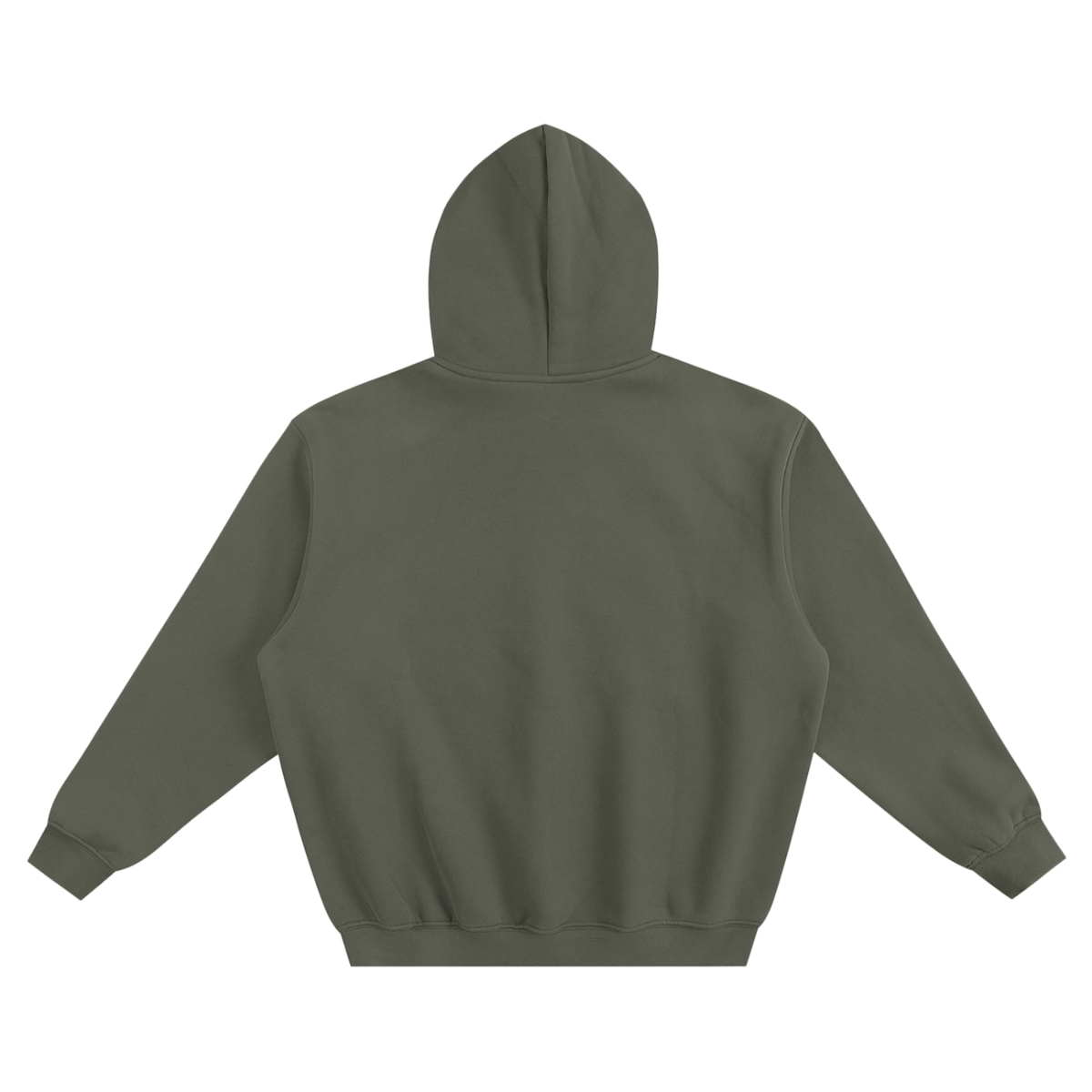 PS23 Embroidery I shall not want Fleeced Boxy Hoodie