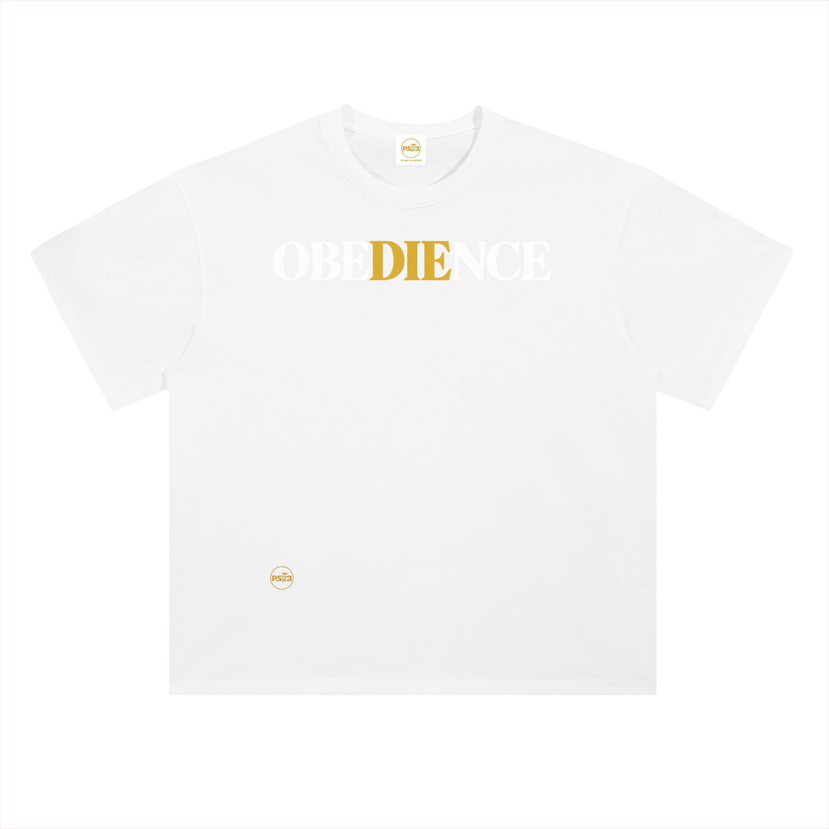 PS23 Obedience Heavyweight Drop Shoulder Cotton T-Shirt