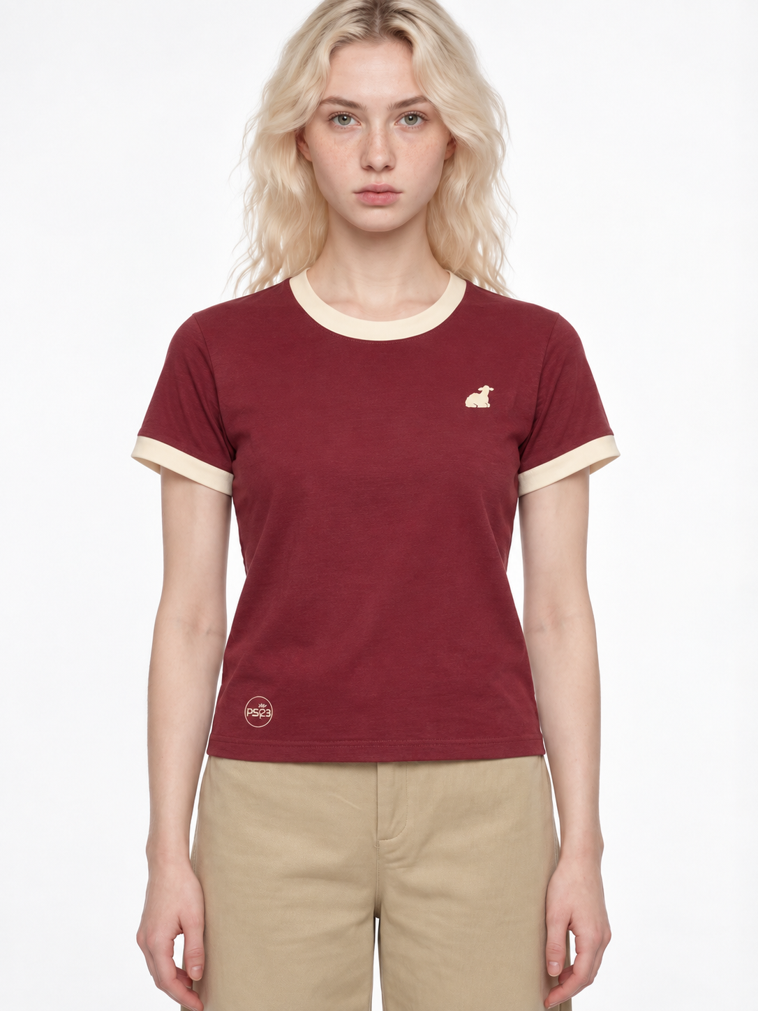 PS23 Rested Sheep Women's Sorona Ringer T-Shirt