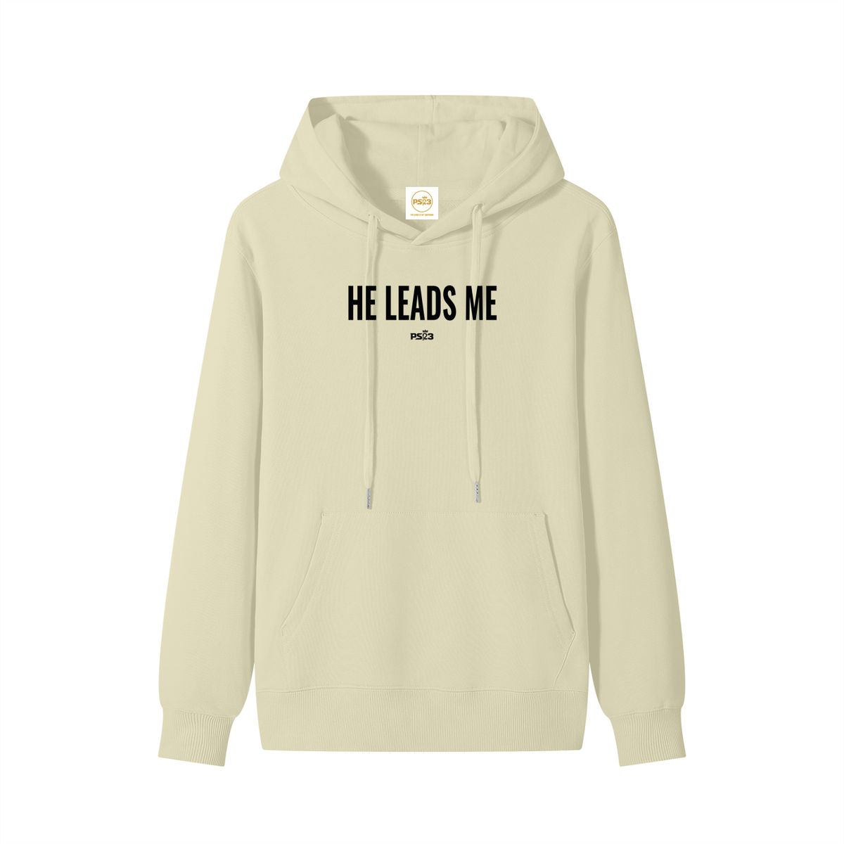 PS23 He leads me Women's Cotton Hoodie