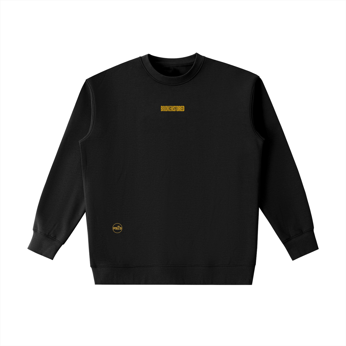 PS23 Brokenstored Gold Essential Heavyweight Crewneck Sweatshirt
