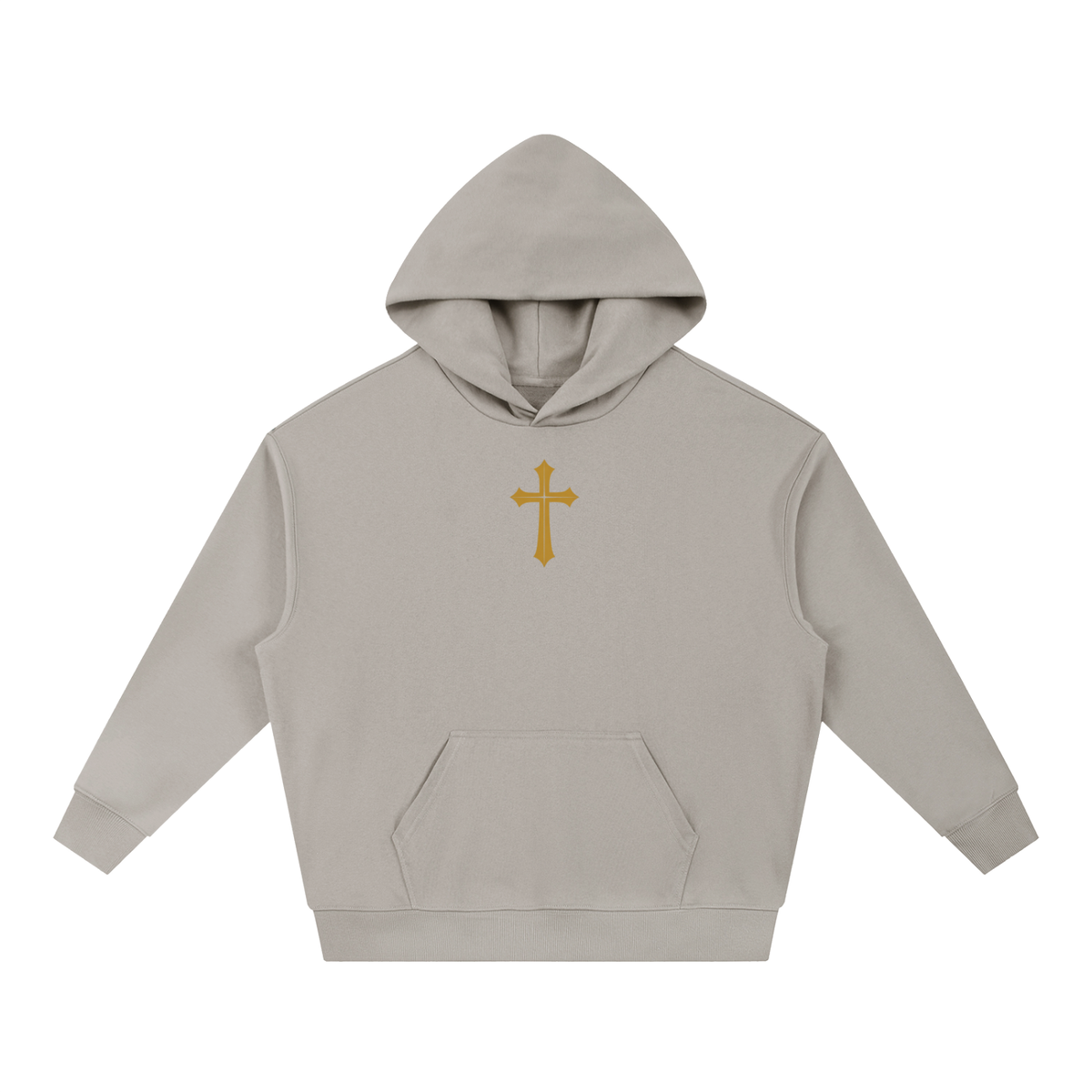PS23 The Cross Boxy Heavyweight Drop-Shoulder Hoodie