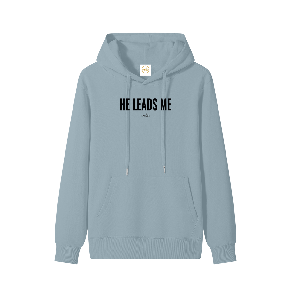 PS23 He leads me Women's Cotton Hoodie