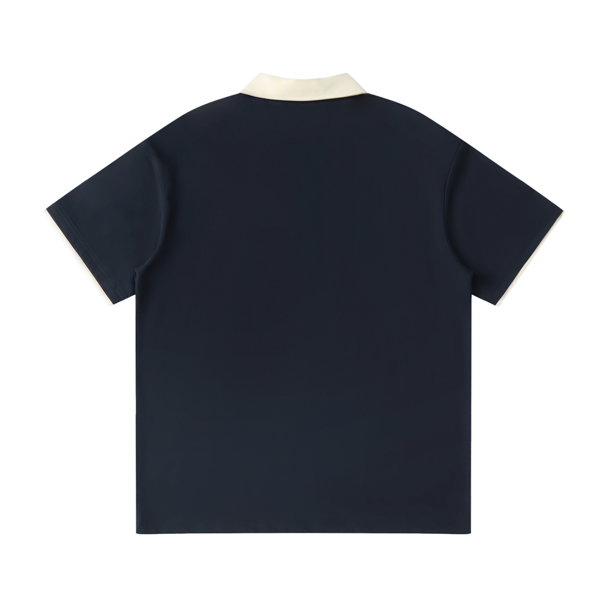 PS23 Hebrew Truth Contrast Collar Raglan Polo Shirt