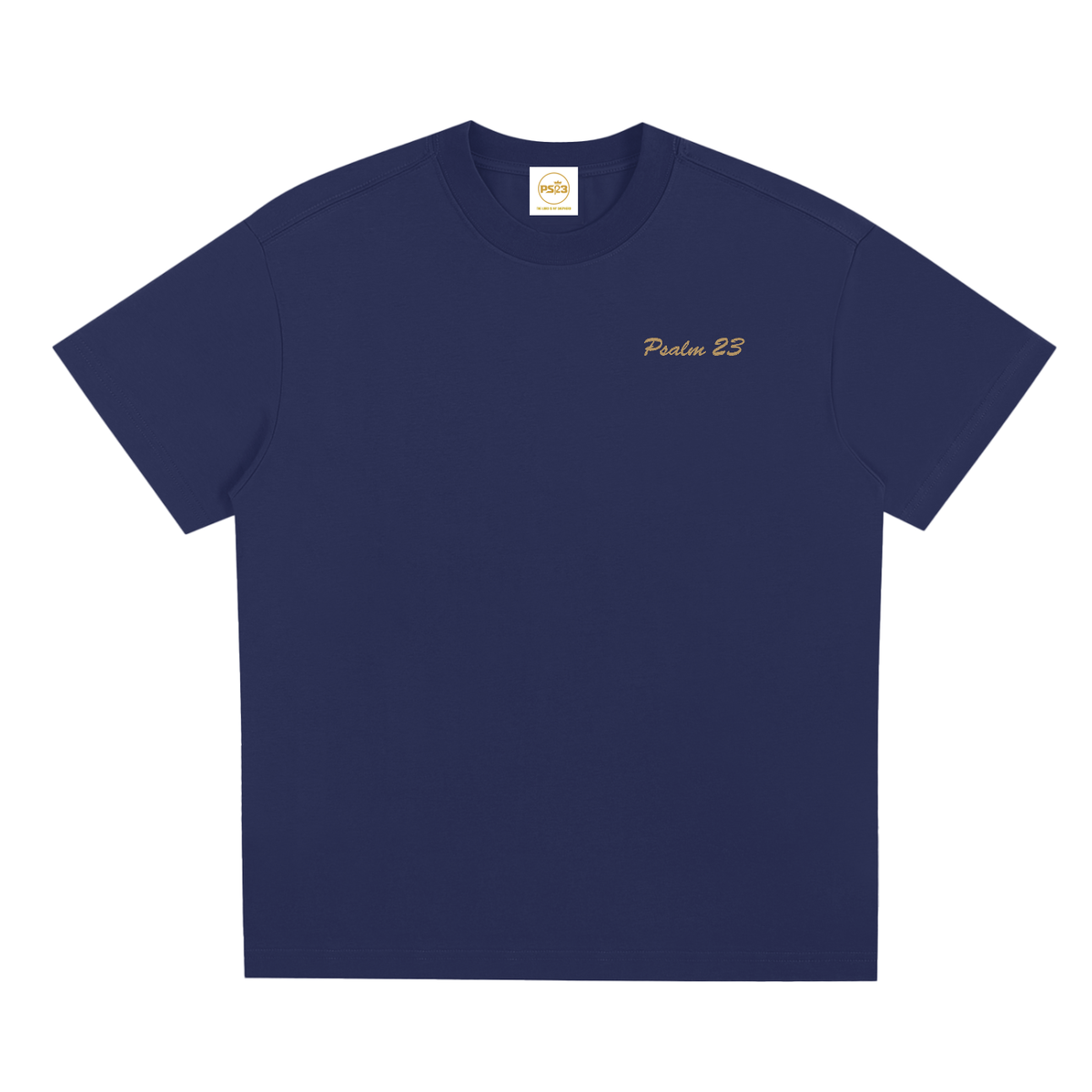 PS23 Embroidery Psalm 23 Sorona Quick-Dry Cooling T-Shirt