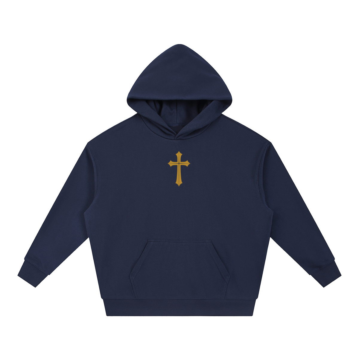 PS23 The Cross Boxy Heavyweight Drop-Shoulder Hoodie