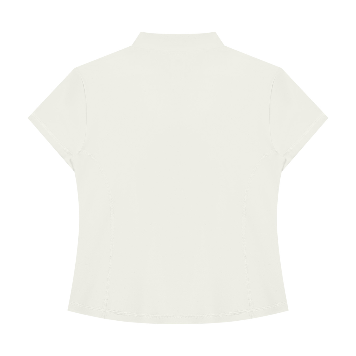 PS23 Sheep Women's Yoga Quarter-Zip Mock Neck T-Shirt