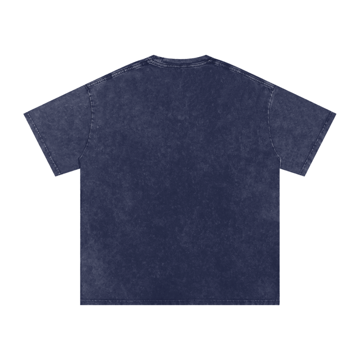 PS23 Embroidery My cup overflows Snow Washed Oversized T-Shirt