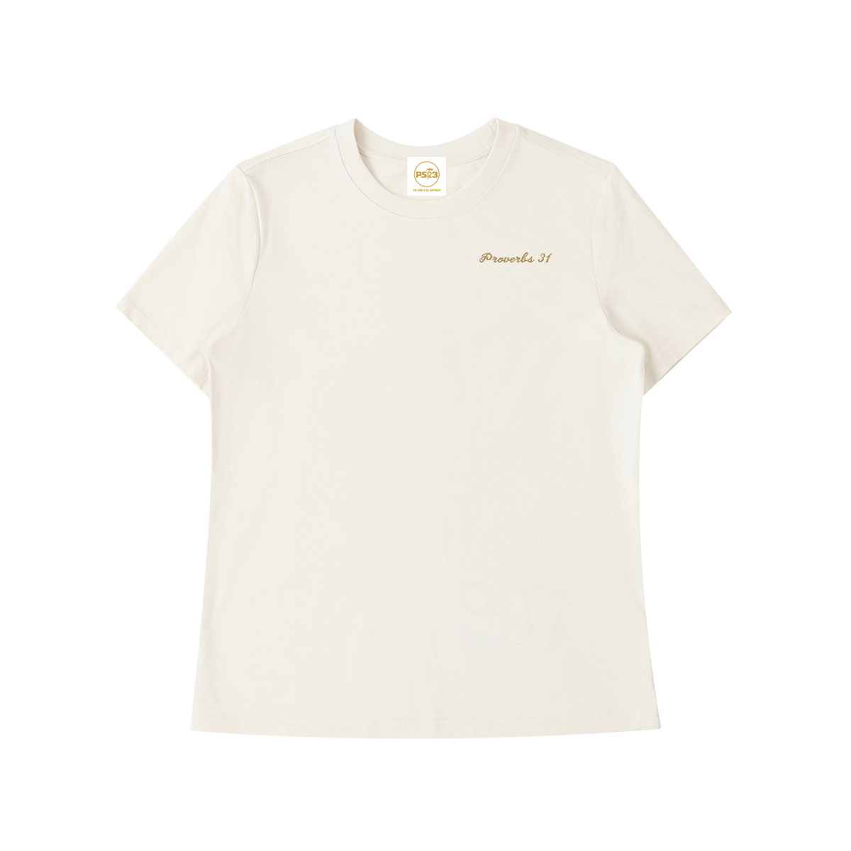 PS23 Embroidery Proverbs 31 Women’s Standard Shoulder T-Shirt