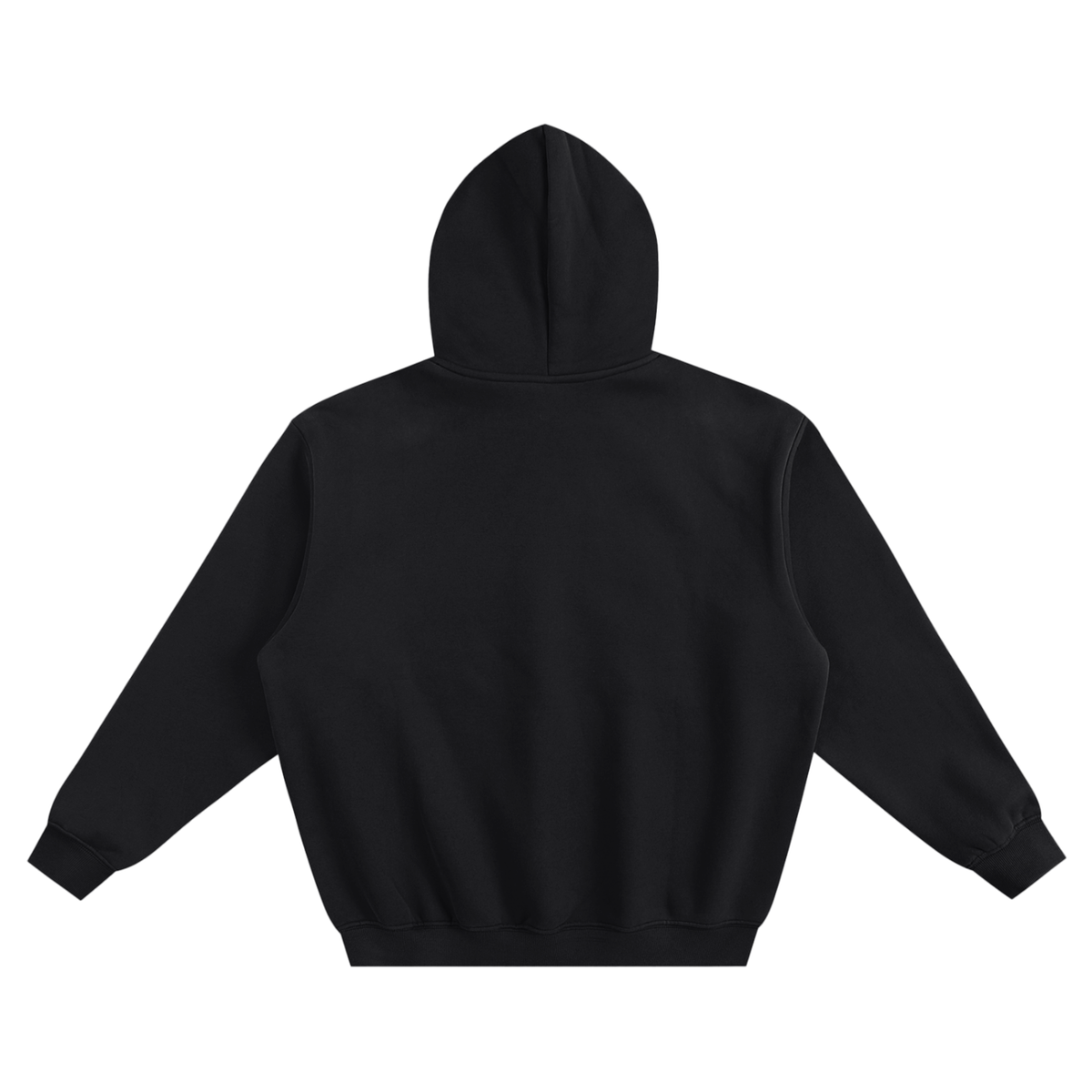 PS23 Embroidery I shall not want Fleeced Boxy Hoodie