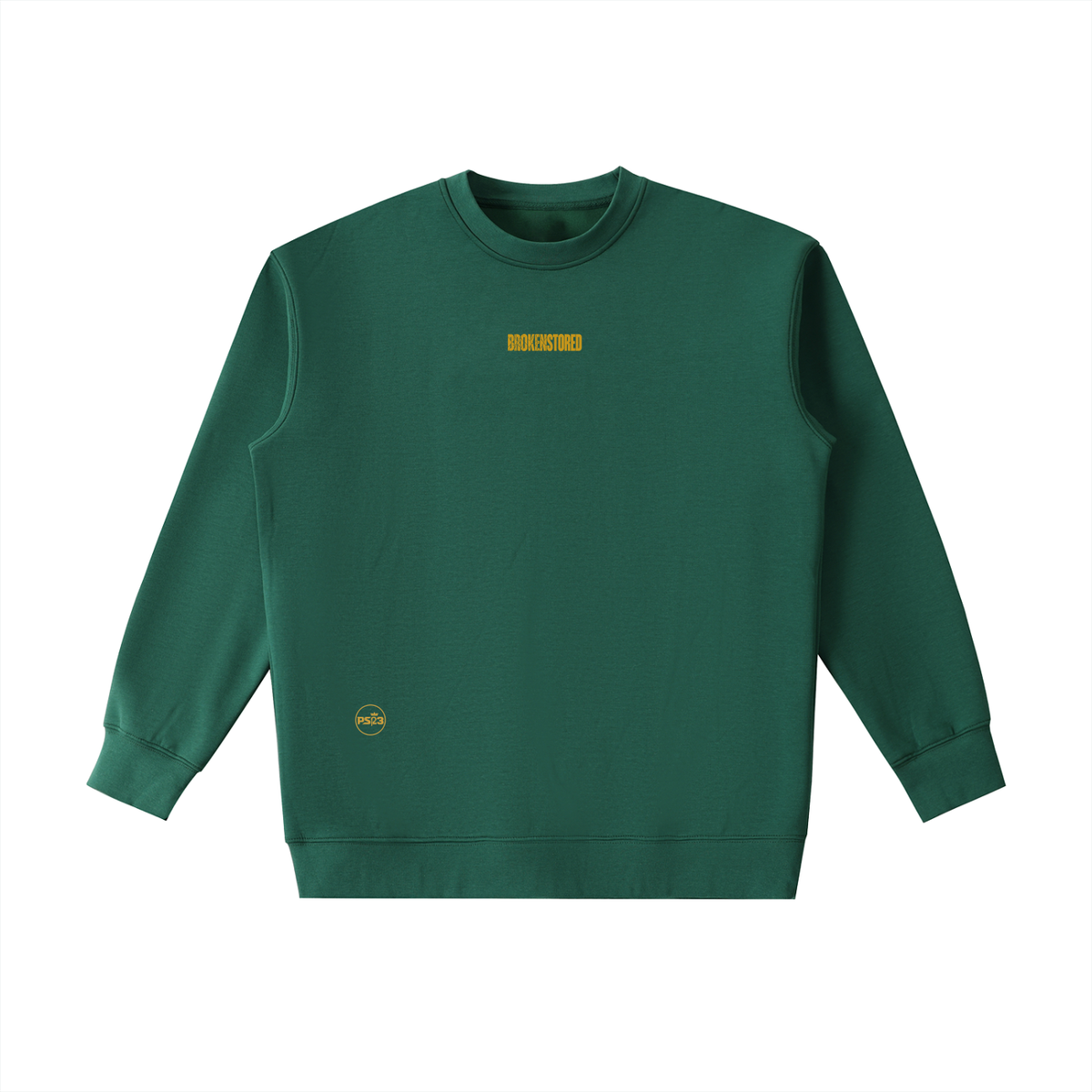 PS23 Brokenstored Gold Essential Heavyweight Crewneck Sweatshirt