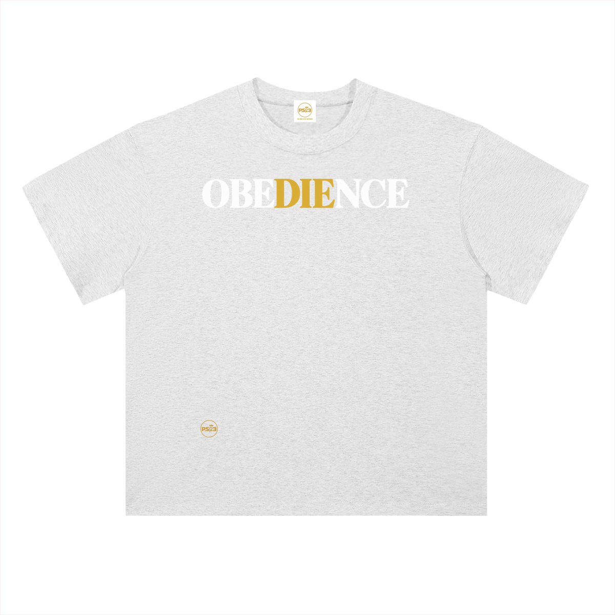 PS23 Obedience Heavyweight Drop Shoulder Cotton T-Shirt