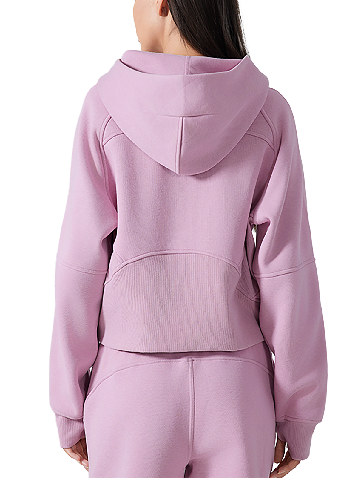 PS23 I shall not want Women’s Cropped Half-Zip Hoodie