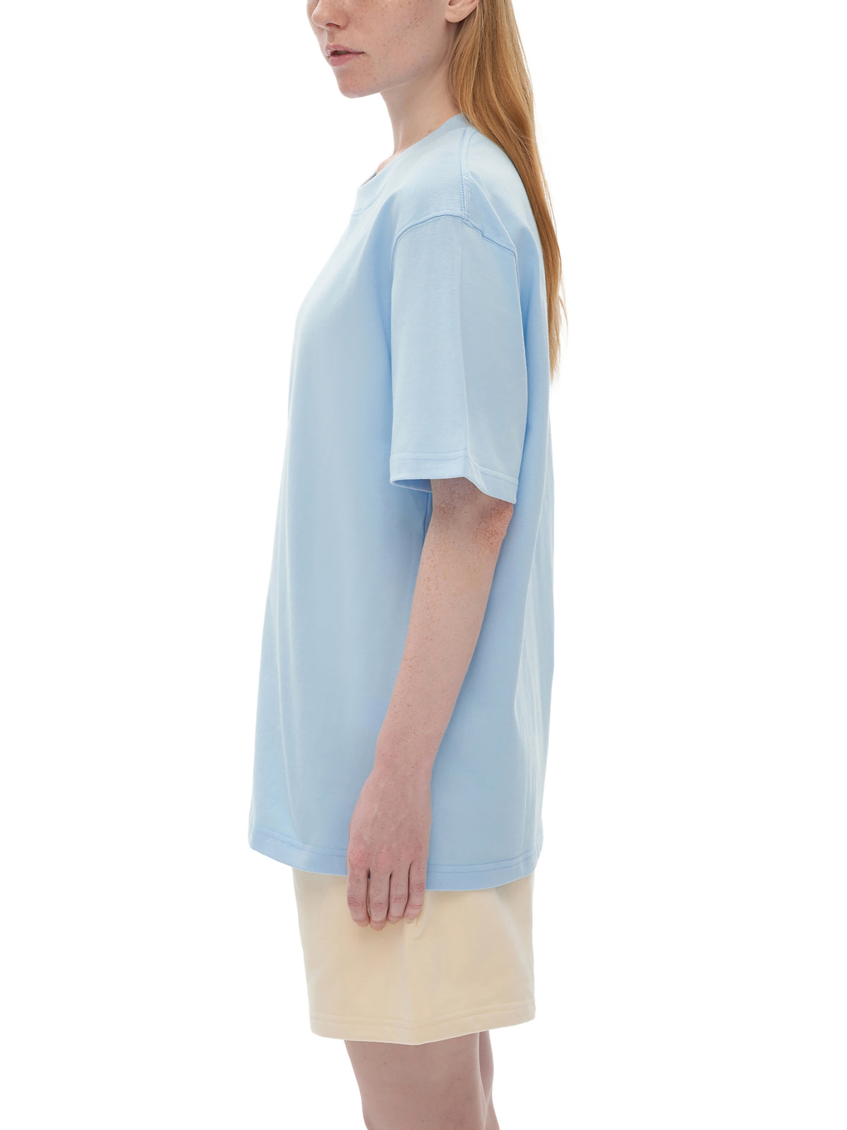 PS23 FREESONER Heavyweight Drop Shoulder Cotton T-Shirt