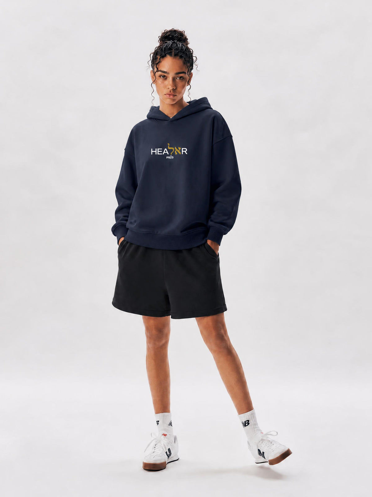 PS23 Bilingual Concept Healer Women’s Vintage Wash Heavyweight Hoodie