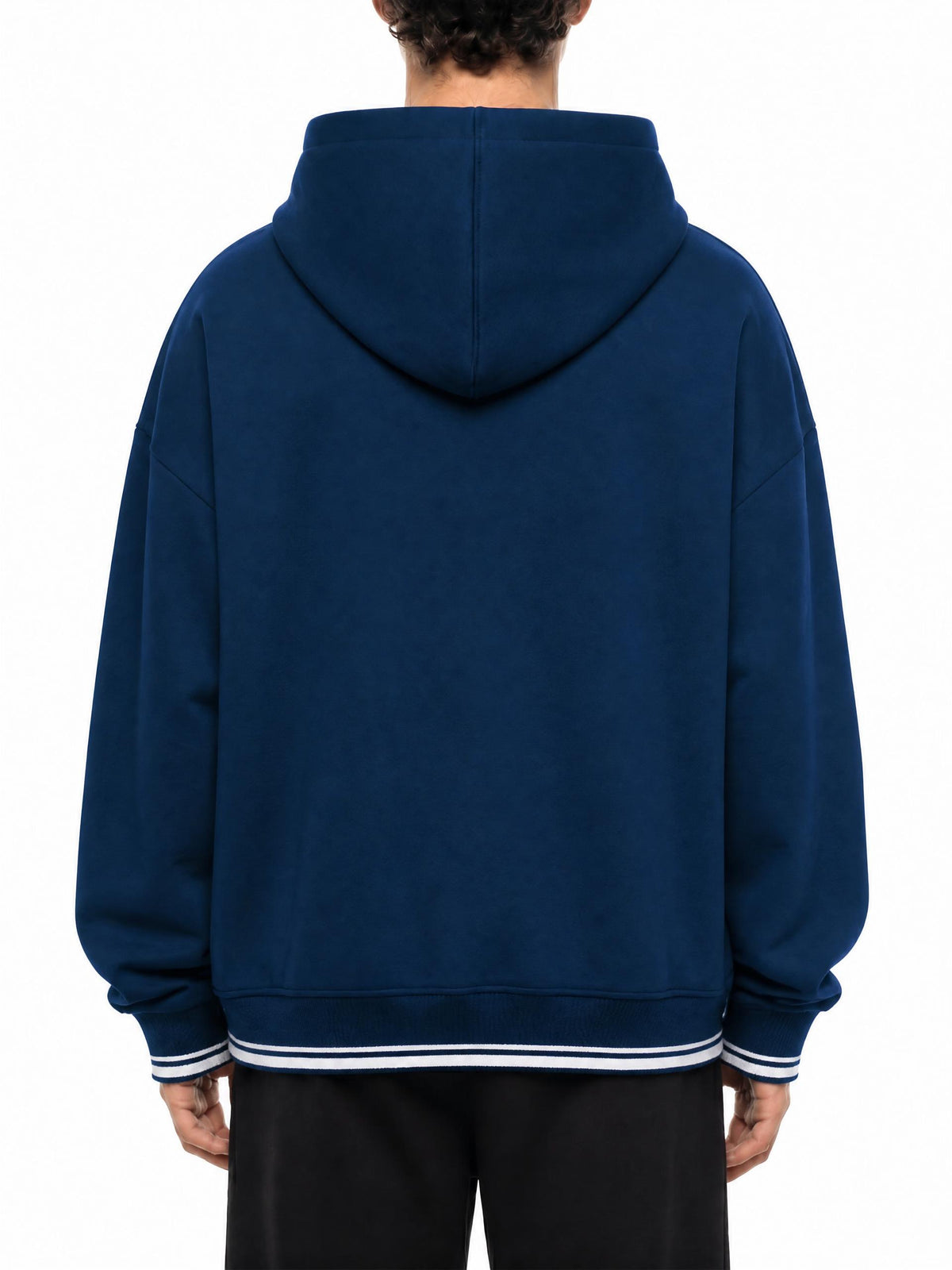 PS23 Hebrew Faith Oversized Color Block Fleece Hoodie