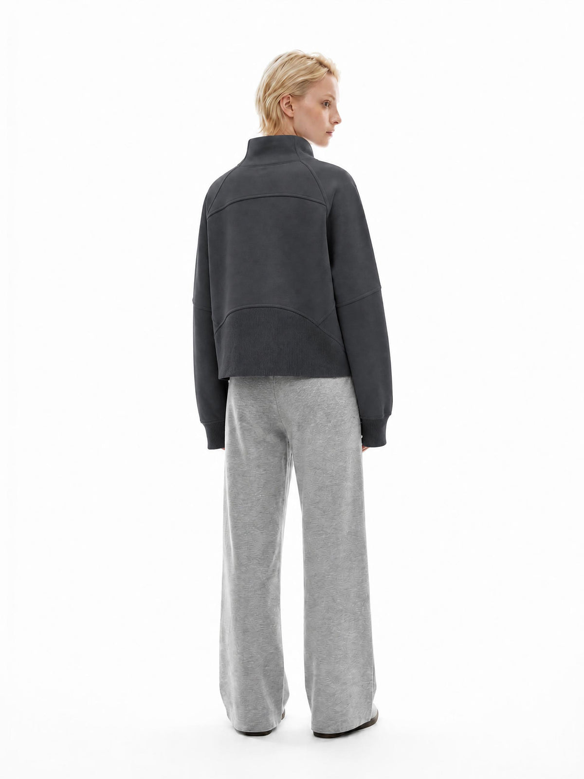 PS23 Hebrew Hope Women’s Cropped Half-Zip Sweatshirt