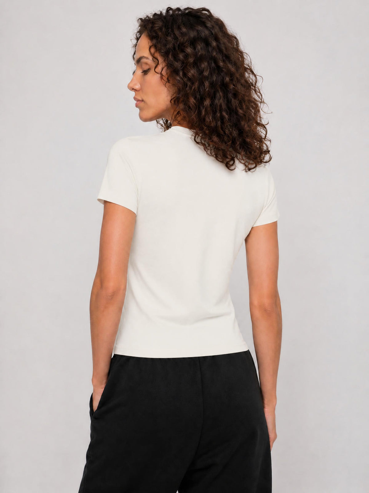 PS23 Embroidery He restores my soul Women’s Standard Shoulder T-Shirt