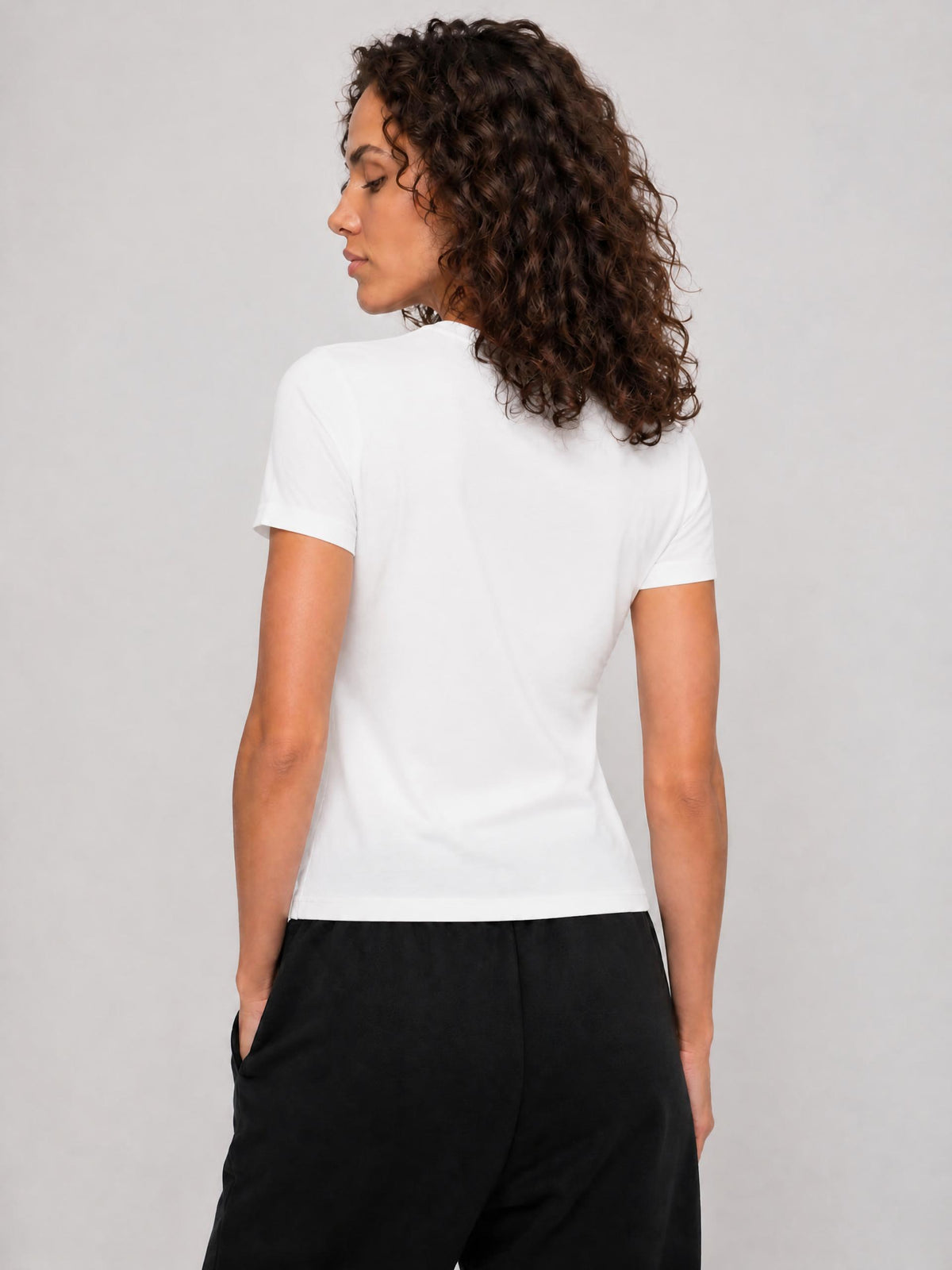 PS23 Embroidery Psalm 23 Women’s Standard Shoulder T-Shirt