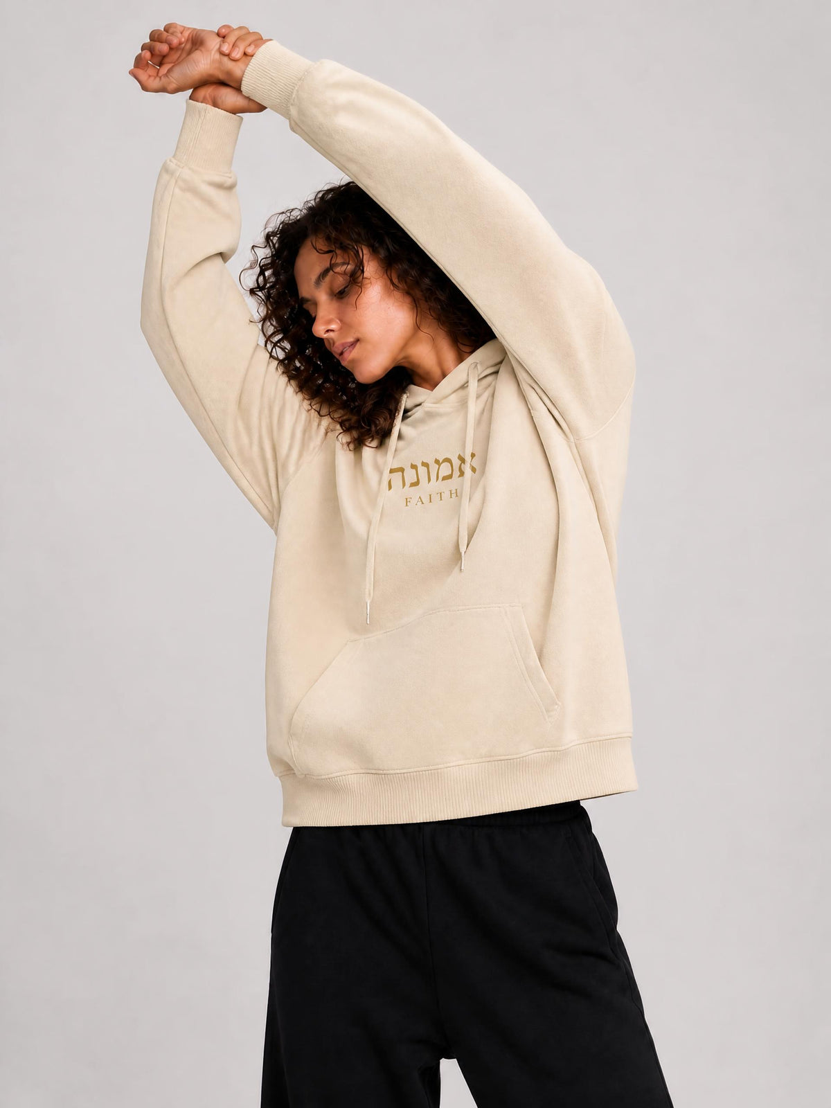 PS23 Hebrew Faith Women’s Cotton Hoodie