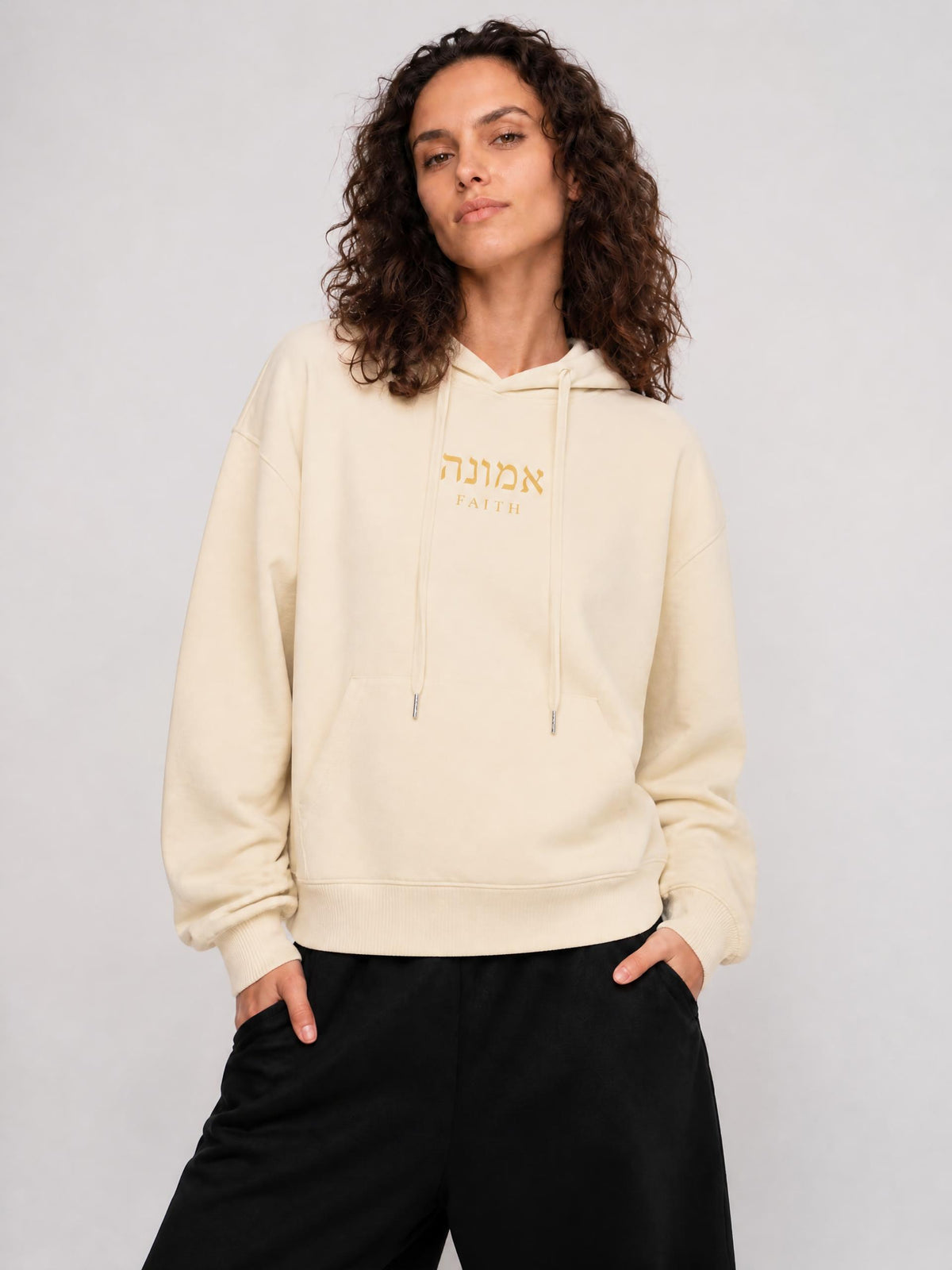 PS23 Hebrew Faith Women’s Cotton Hoodie