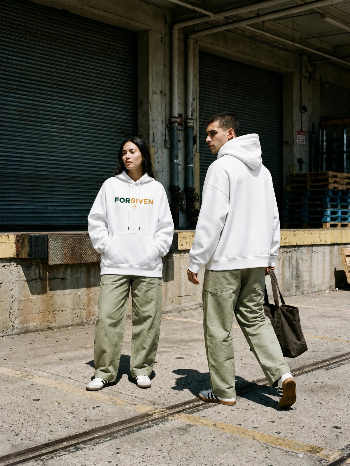 PS23 Forgiven Streetwear Unisex Fleece Hoodie