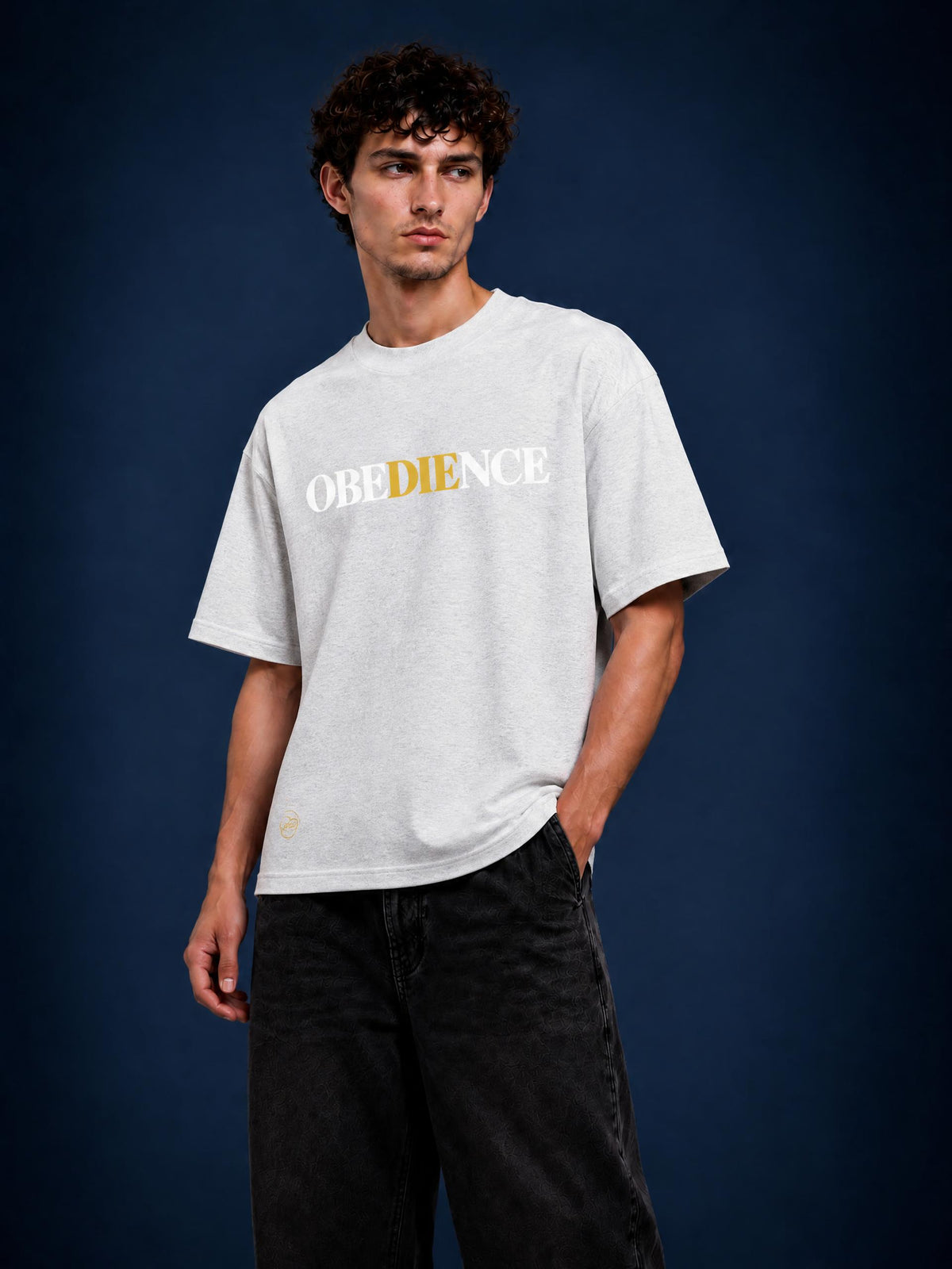 PS23 Obedience Heavyweight Drop Shoulder Cotton T-Shirt