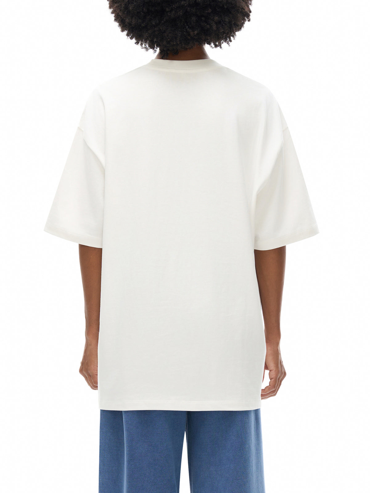 PS23 Brokenstored Grey Oversized Heavyweight T Shirt