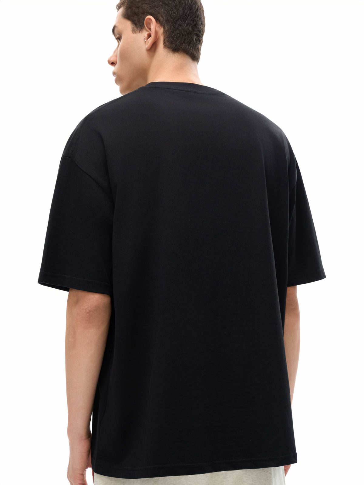 PS23 Cross Loose Drop Shoulder T-Shirt
