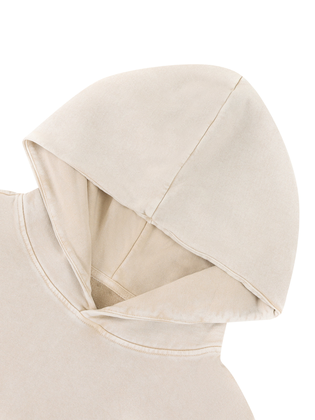 The Cross Women’s Mineral-Washed Christian Crop Hoodie
