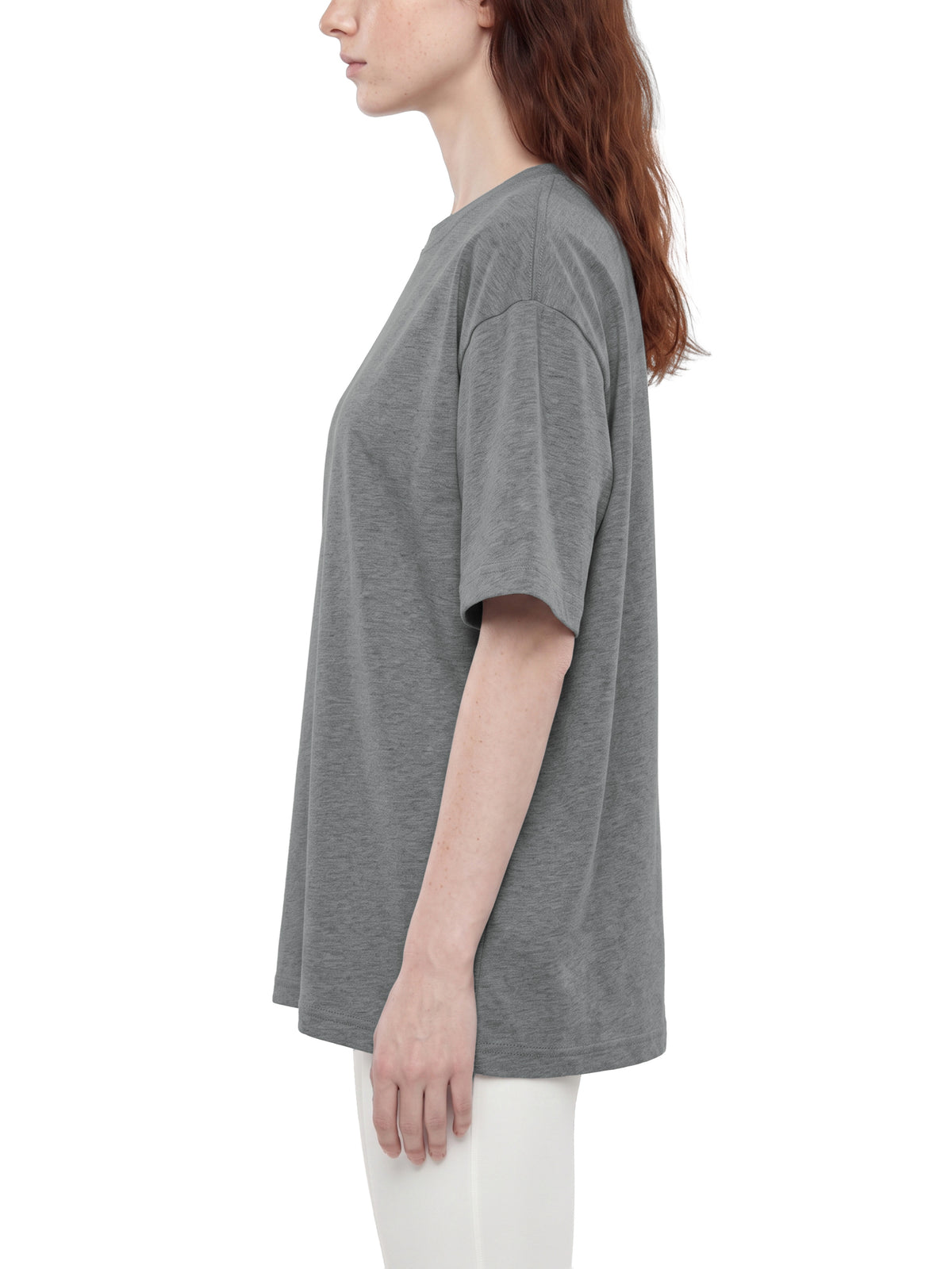 PS23 Hebrew God with us Unisex Oversized Drop Shoulder T-Shirt