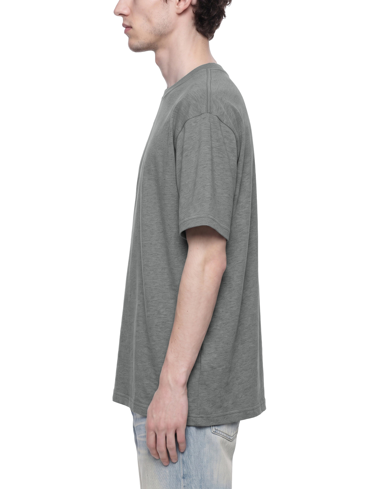 PS23 Hebrew God with us Unisex Oversized Drop Shoulder T-Shirt