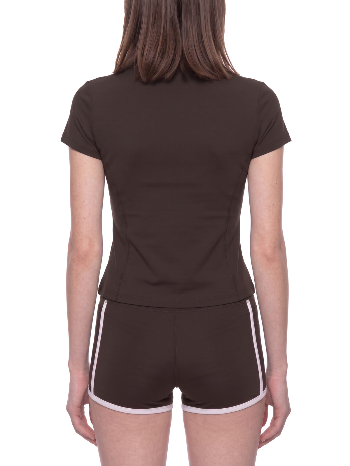 PS23 Sheep Women's Yoga Quarter-Zip Mock Neck T-Shirt
